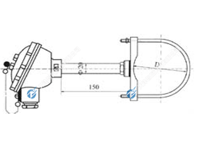 卡箍式管壁熱電偶/熱電阻